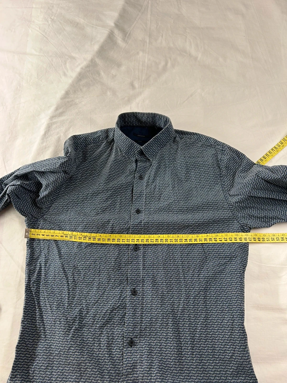 Camisa com estampa preto e cinza ikks vintage – photo 10